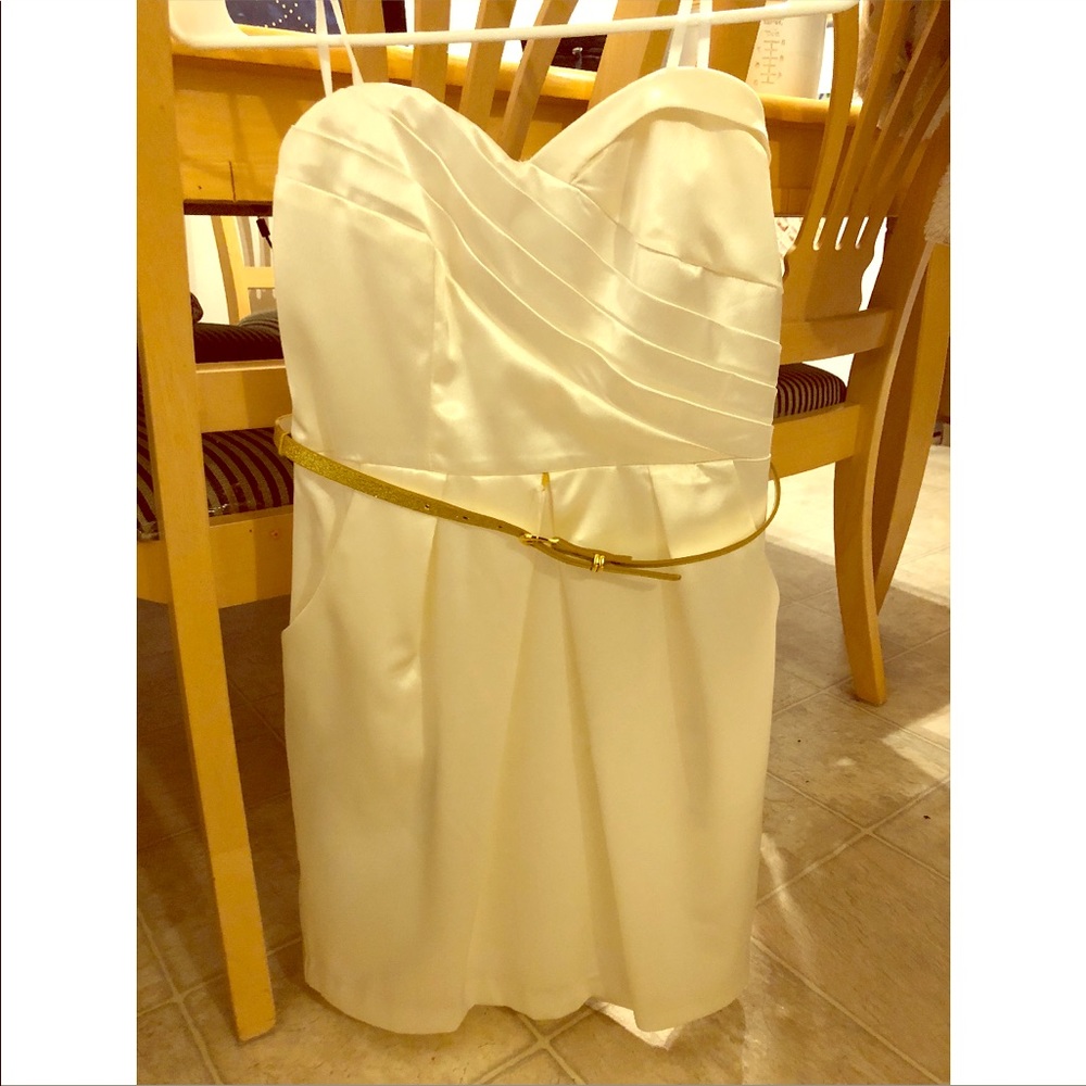 White Amy Byer dress for sale!